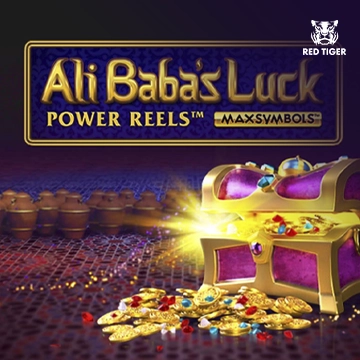Redtiger : Ali Babas Luck Power Reels - STOREBET77