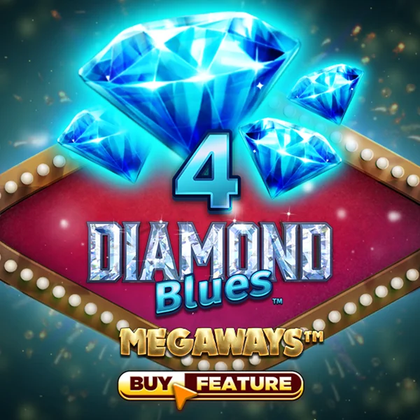 Microgaming : 4 Diamond Blues&trade; - Megaways&trade; - STOREBET77