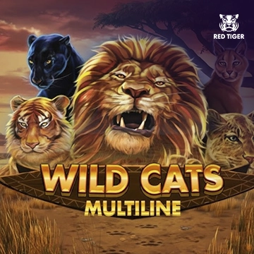 Redtiger : Wild Cats Multiline - STOREBET77