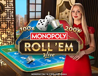 MONOPOLY Roll em - STOREBET77