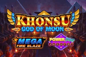 Playtech : Mega Fire Blaze: Khonsu God of Moon PowerPlay Jackpot - STOREBET77